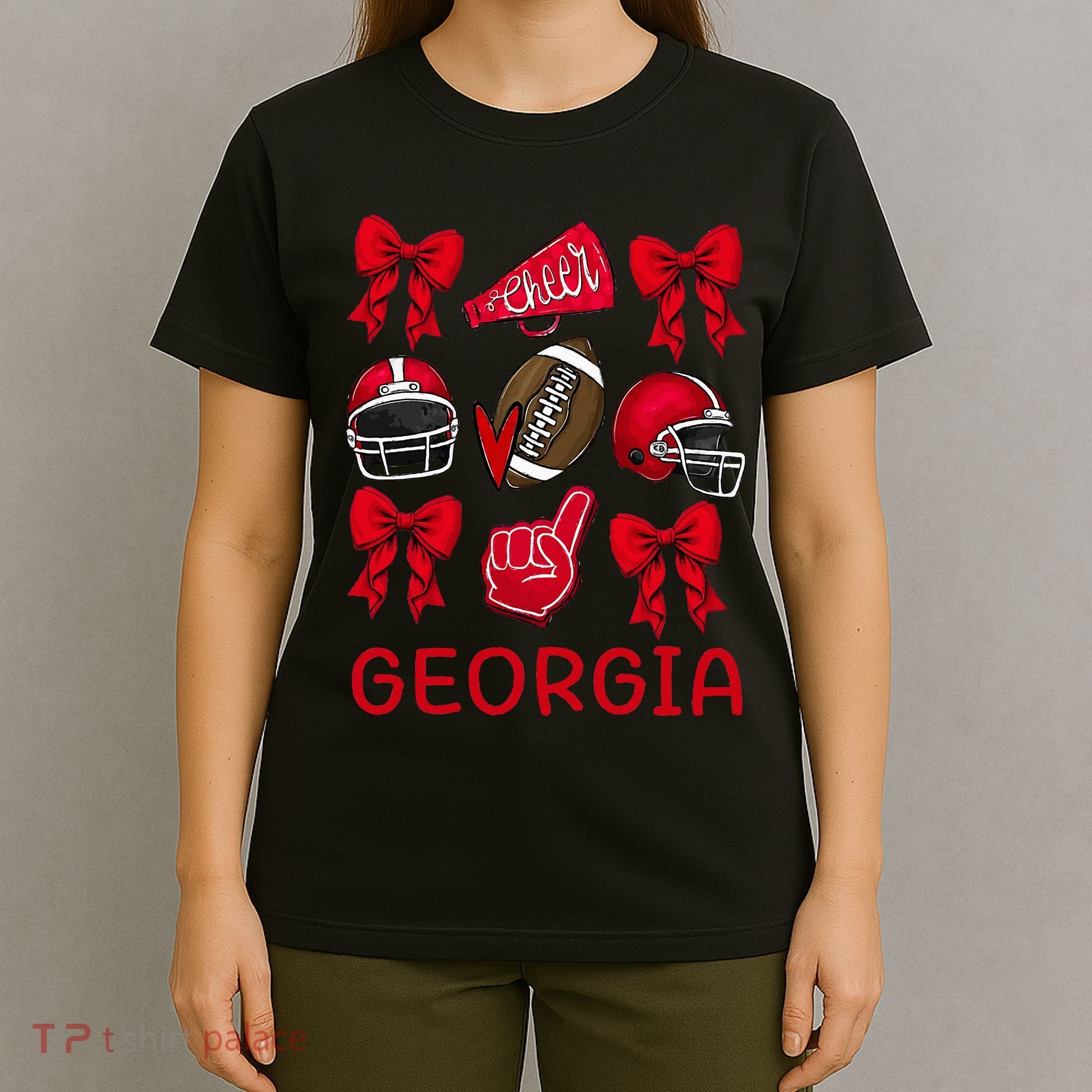 Georgia Sister Niece Coquette Bow T-Shirt