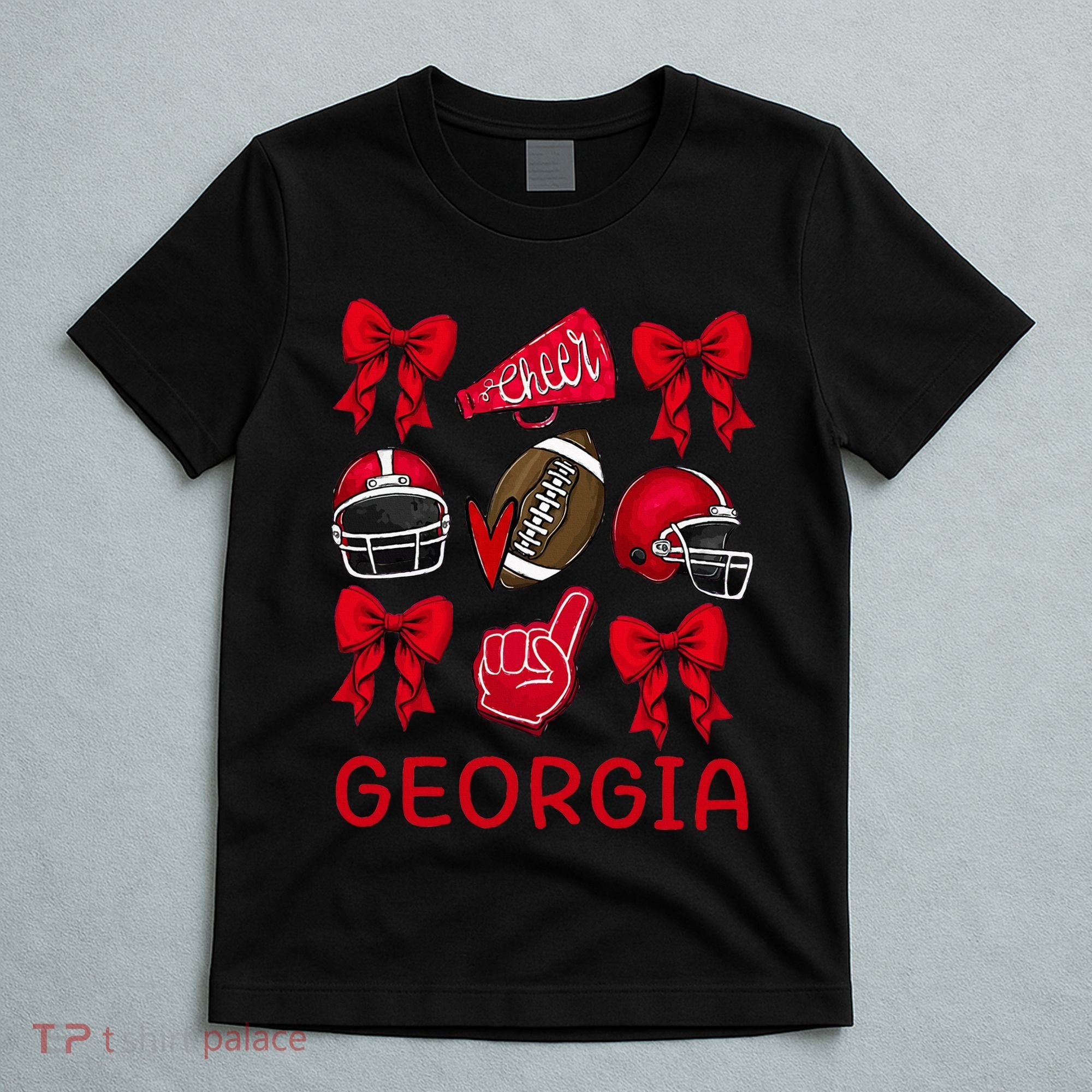 Georgia Sister Niece Coquette Bow T-Shirt
