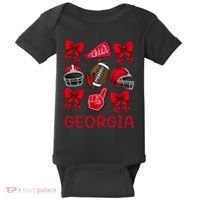 Georgia Sister Niece Coquette Bow Baby Bodysuit thumb 0