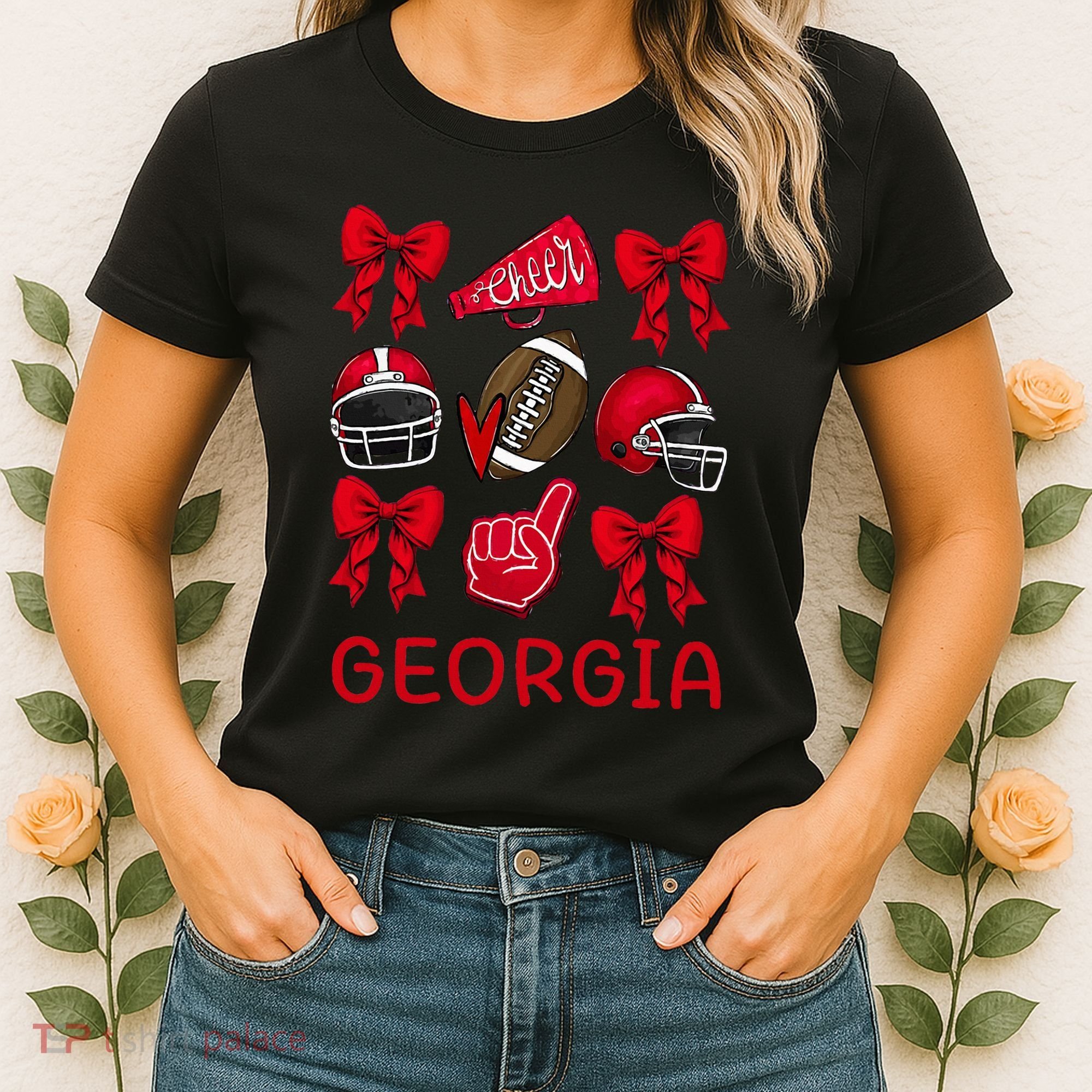 Georgia Sister Niece Coquette Bow Women's T-Shirt