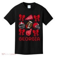 Georgia Sister Niece Coquette Bow Kids T-Shirt thumb 0