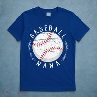 Grandmother Sports Nana Baseball Mother, Mother's Day T-Shirt thumb 5