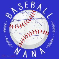 Grandmother Sports Nana Baseball Mother, Mother's Day T-Shirt thumb 7