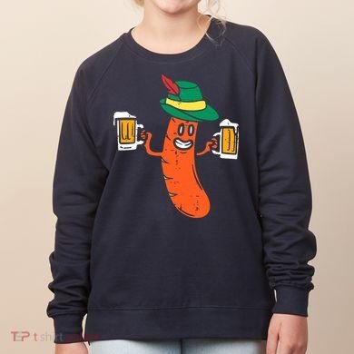 German Sausage Oktoberfest Wurst Bavarian Women's Sweatshirt
