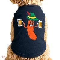 German Sausage Oktoberfest Wurst Bavarian Doggie Tank thumb 0