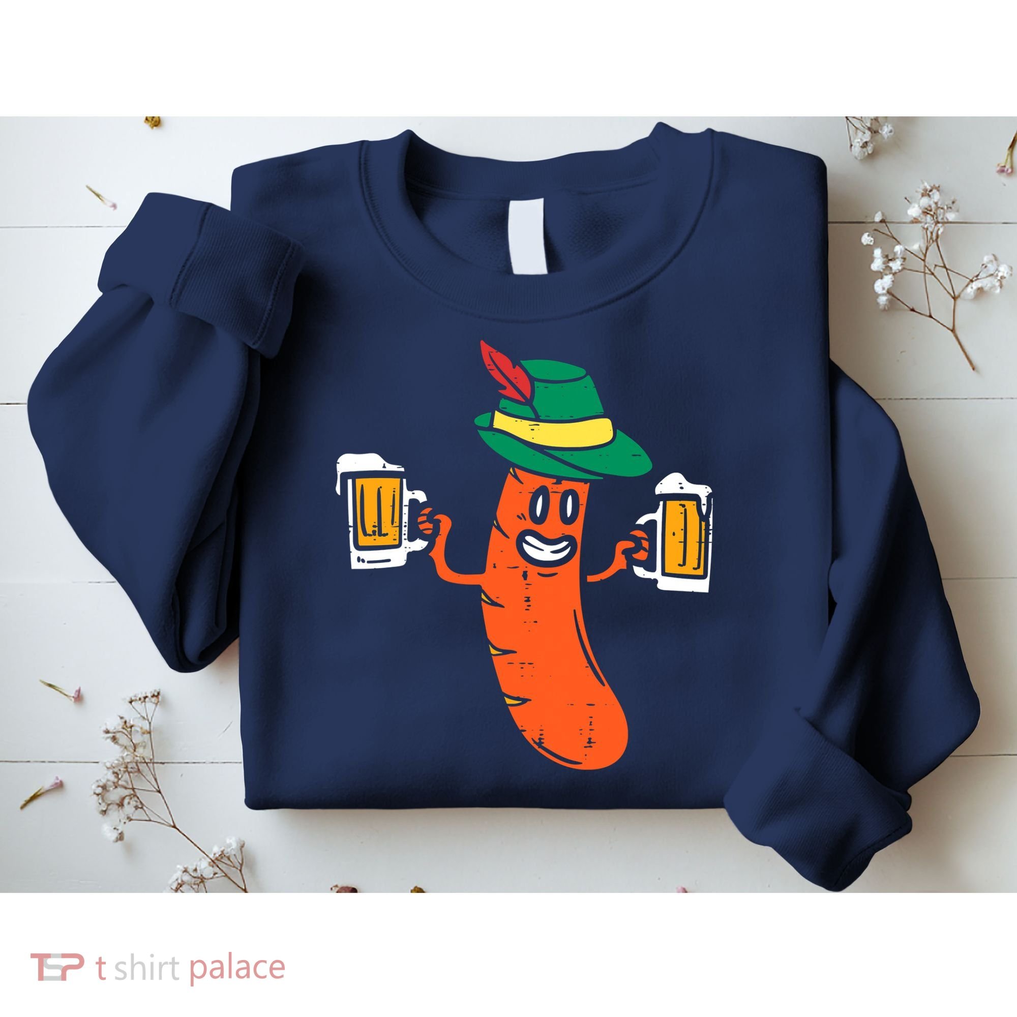 German Sausage Oktoberfest Wurst Bavarian Sweatshirt