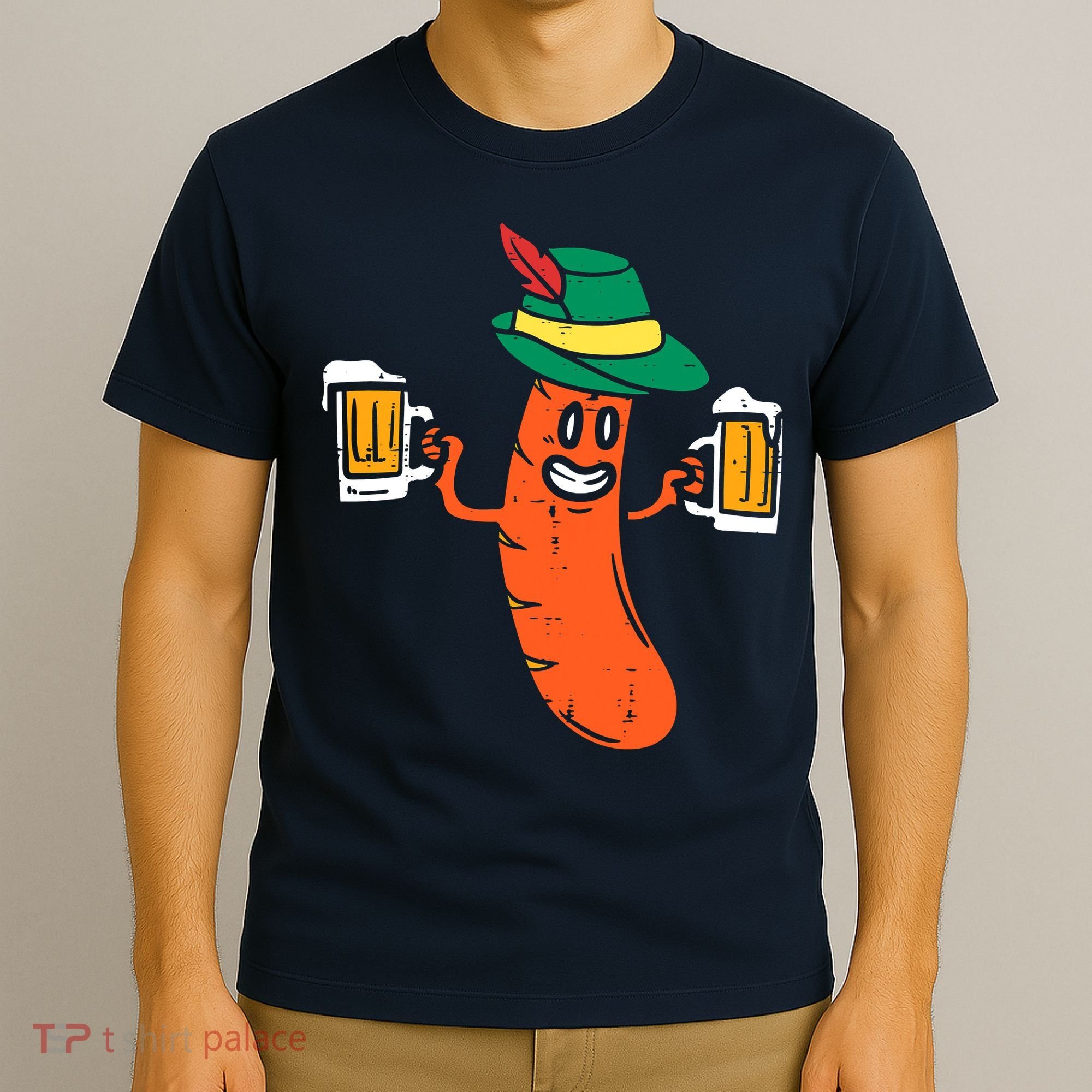 German Sausage Oktoberfest Wurst Bavarian T-Shirt