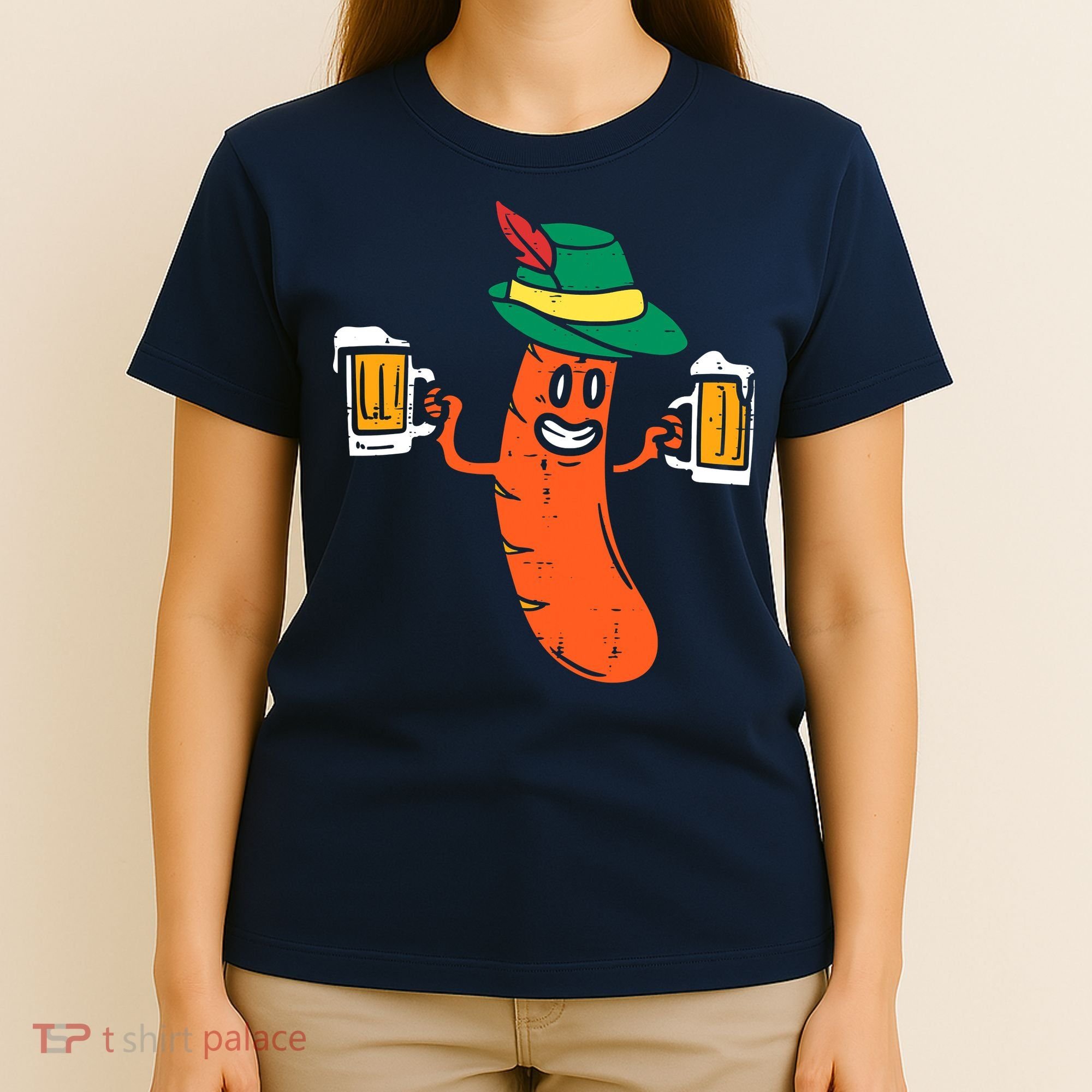 German Sausage Oktoberfest Wurst Bavarian T-Shirt