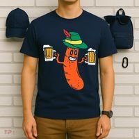 German Sausage Oktoberfest Wurst Bavarian T-Shirt thumb 6