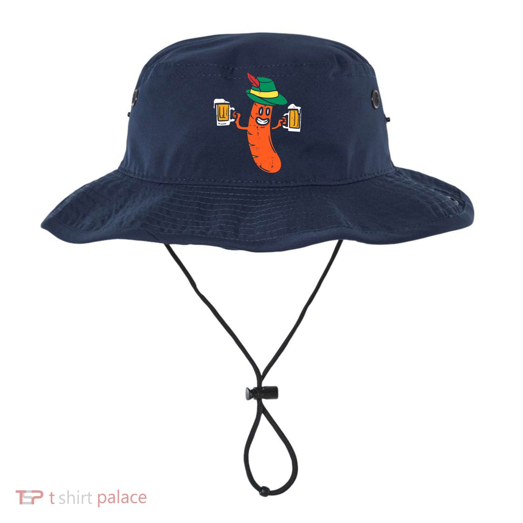 German Sausage Oktoberfest Wurst Bavarian Bucket Hat