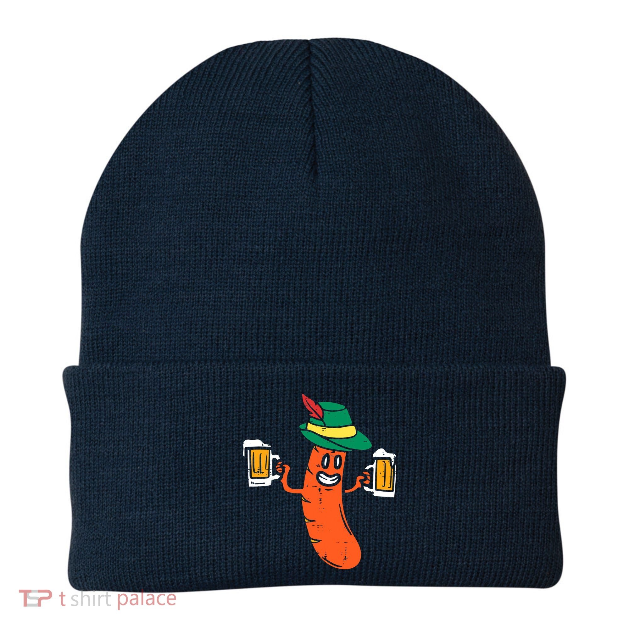 German Sausage Oktoberfest Wurst Bavarian Beanie