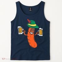 German Sausage Oktoberfest Wurst Bavarian Tank Top thumb 2