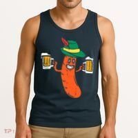 German Sausage Oktoberfest Wurst Bavarian Tank Top thumb 3