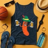German Sausage Oktoberfest Wurst Bavarian Tank Top thumb 4