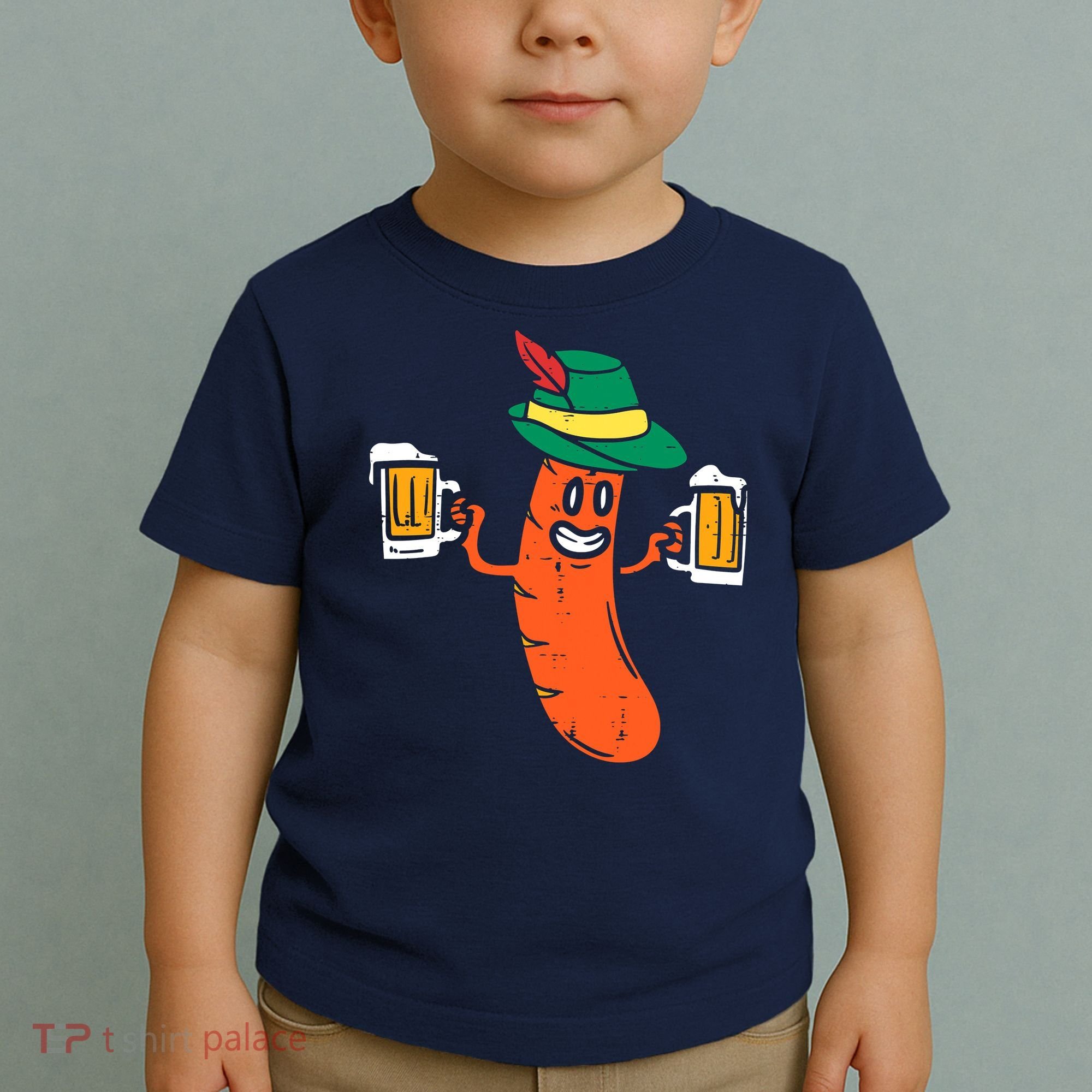German Sausage Oktoberfest Wurst Bavarian Toddler T-Shirt