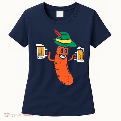 German Sausage Oktoberfest Wurst Bavarian Women's T-Shirt