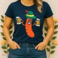 German Sausage Oktoberfest Wurst Bavarian Women's T-Shirt thumb 2