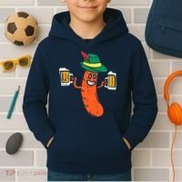 German Sausage Oktoberfest Wurst Bavarian Kids Hoodie thumb 2