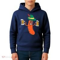German Sausage Oktoberfest Wurst Bavarian Kids Hoodie thumb 4
