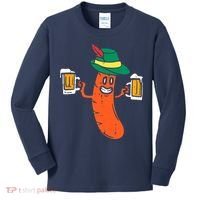 German Sausage Oktoberfest Wurst Bavarian Kids Long Sleeve Shirt thumb 0
