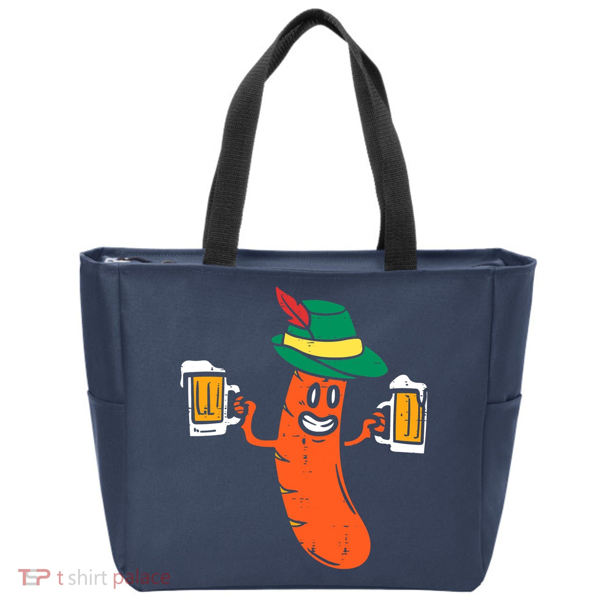 German Sausage Oktoberfest Wurst Bavarian Tote Bag