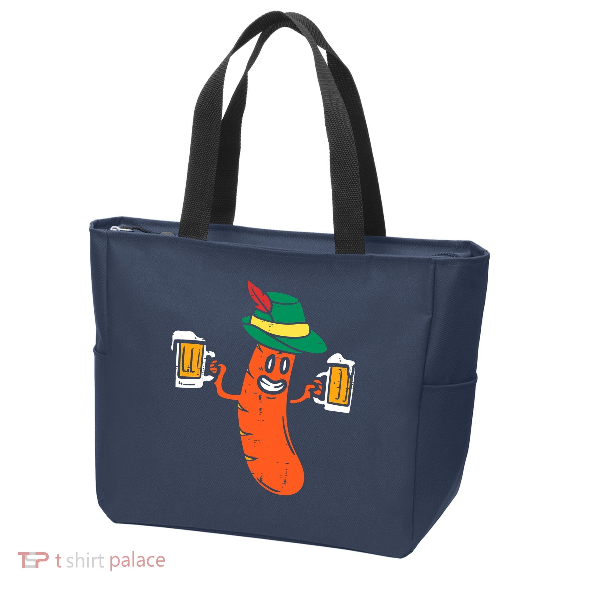 German Sausage Oktoberfest Wurst Bavarian Tote Bag