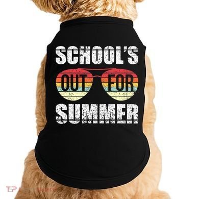 Graduation Schools Out For Summer Students Teacher Doggie Tank