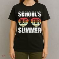 Graduation Schools Out For Summer Students Teacher T-Shirt thumb 4