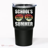 Graduation Schools Out For Summer Students Teacher Tumbler thumb 0