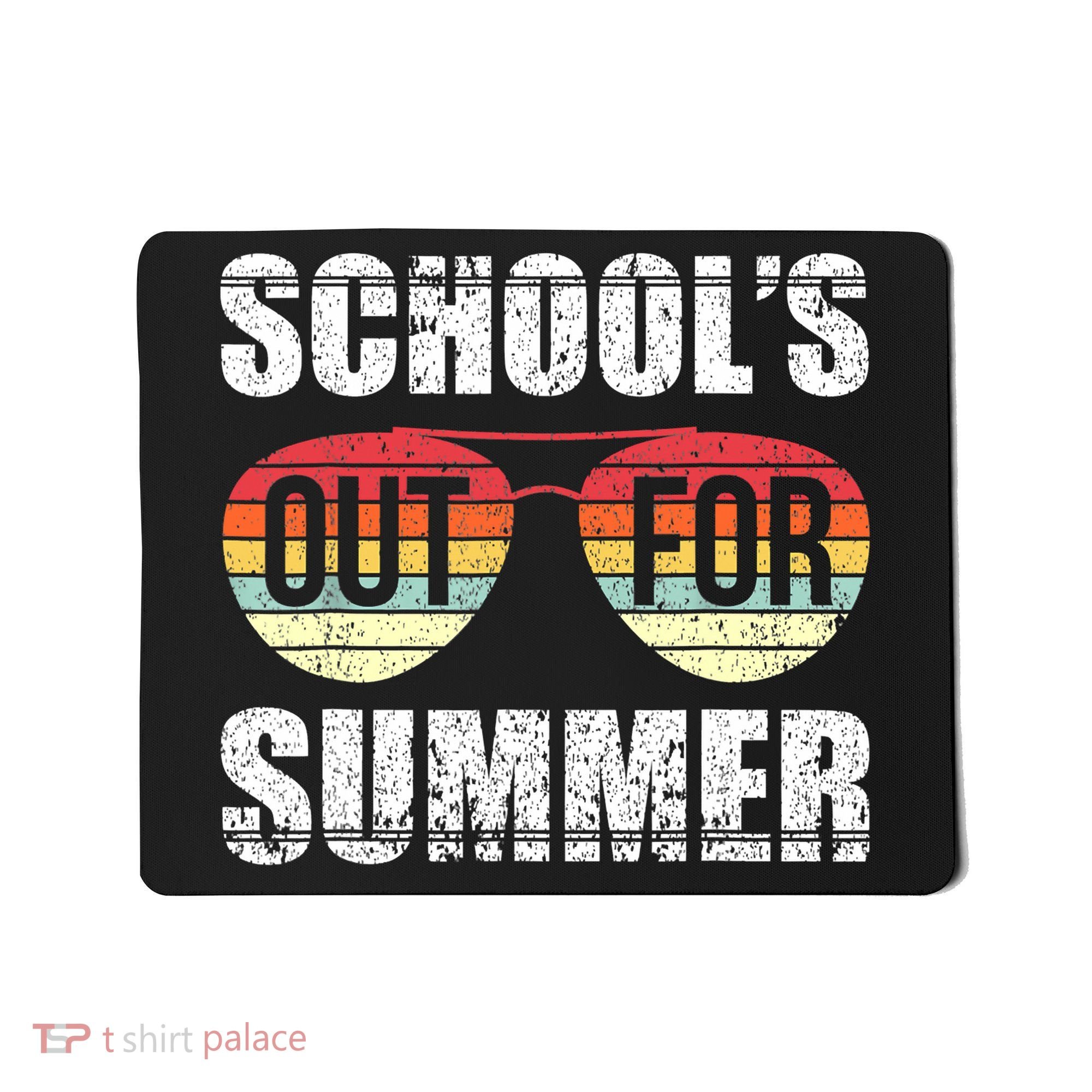 Graduation Schools Out For Summer Students Teacher Mousepad