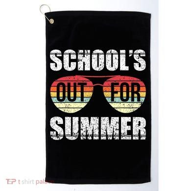 Graduation Schools Out For Summer Students Teacher Golf Towel
