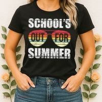 Graduation Schools Out For Summer Students Teacher Women's T-Shirt thumb 2