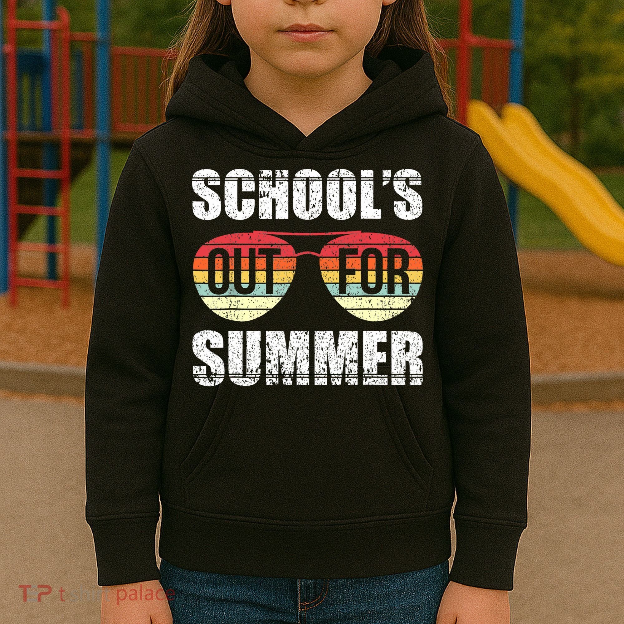 Graduation Schools Out For Summer Students Teacher Kids Hoodie