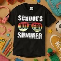Graduation Schools Out For Summer Students Teacher Kids T-Shirt thumb 3