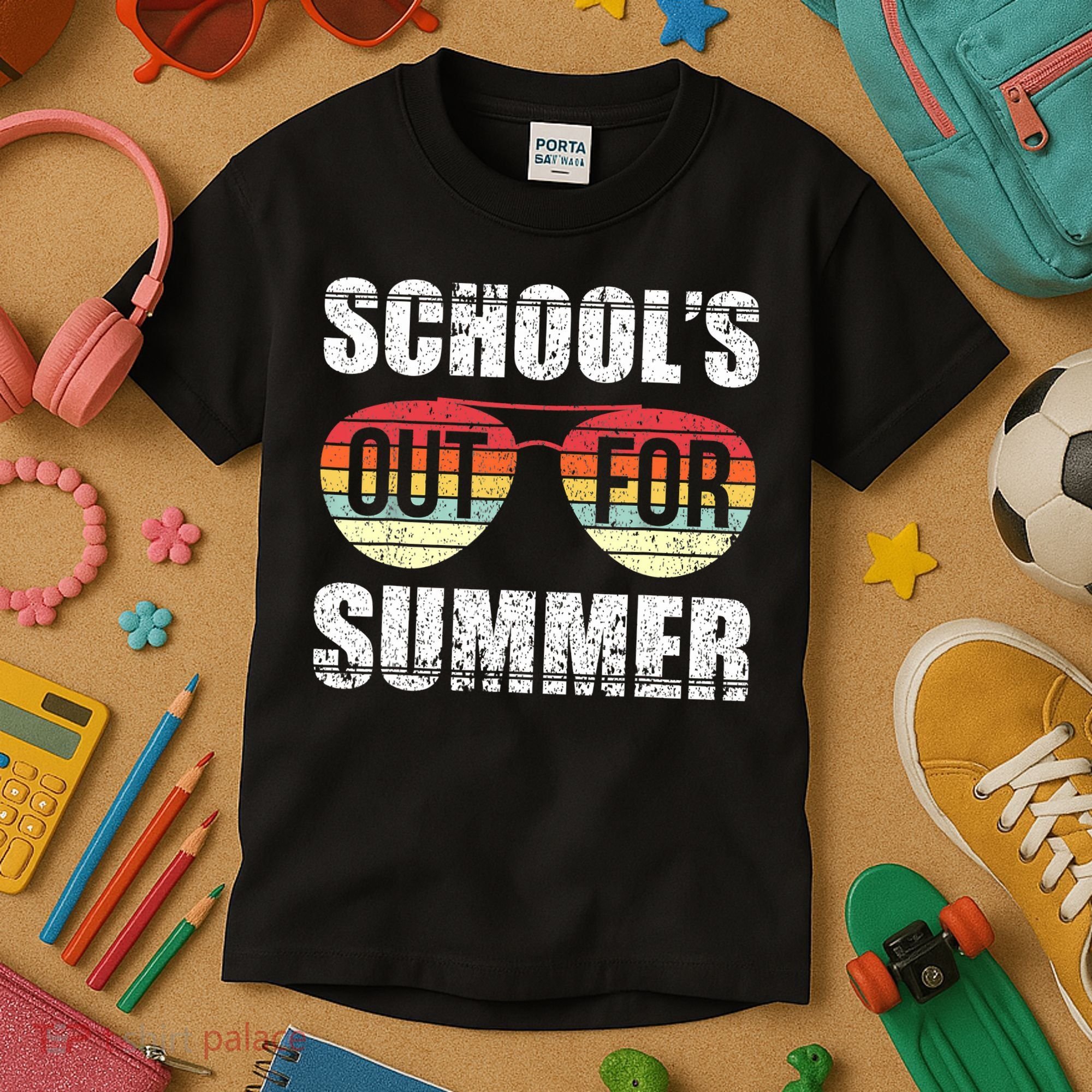 Graduation Schools Out For Summer Students Teacher Kids T-Shirt