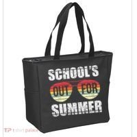 Graduation Schools Out For Summer Students Teacher Tote Bag thumb 2