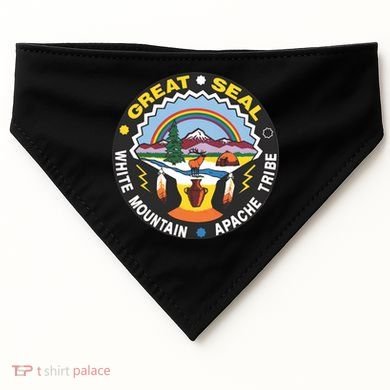 Great Seal Of The White Mountain USA-Made Doggie Bandana