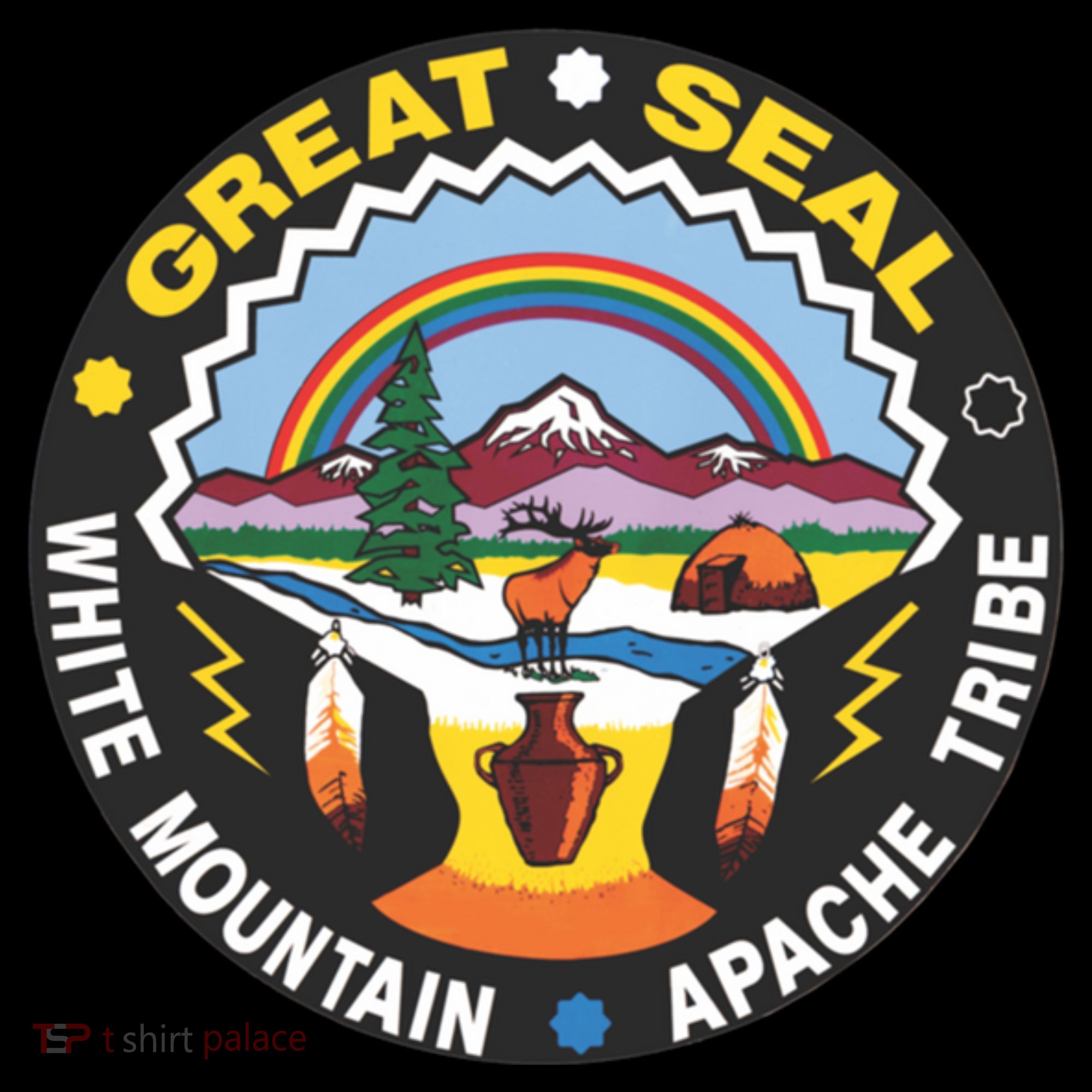 Great Seal Of The White Mountain Long Sleeve Shirt