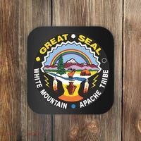Great Seal Of The White Mountain Coaster thumb 0