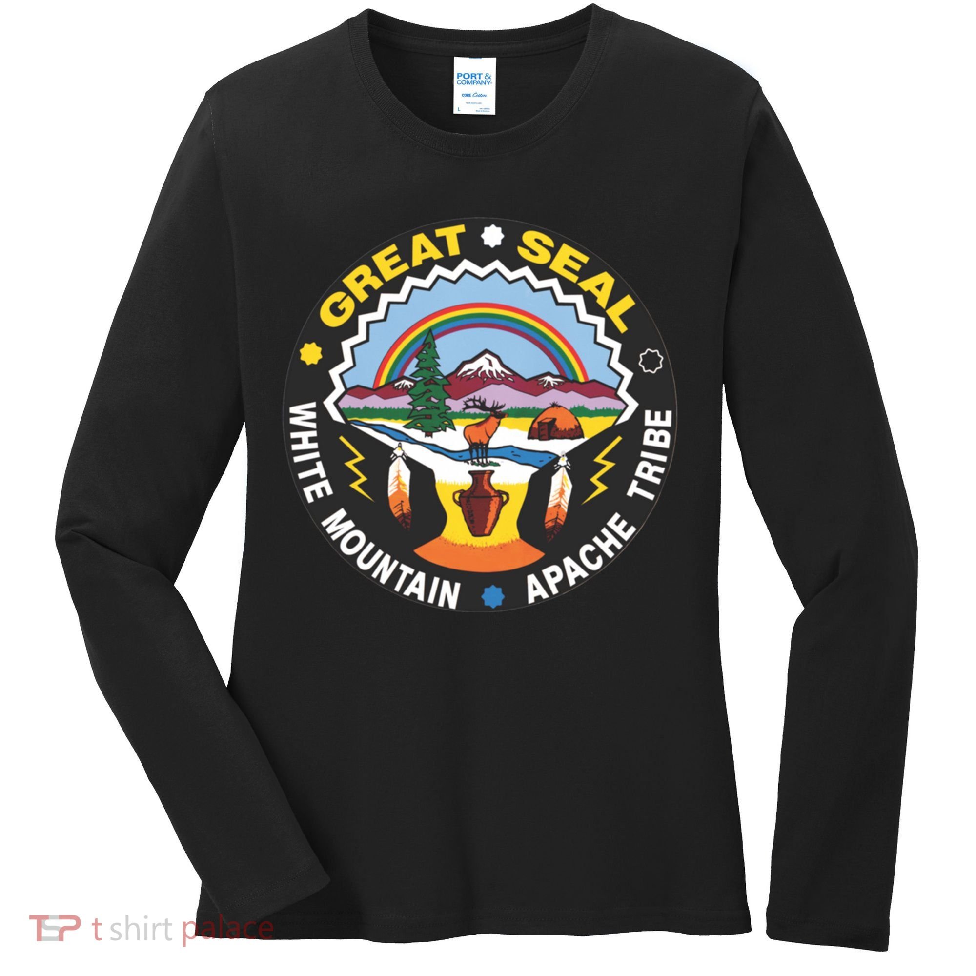 Great Seal Of The White Mountain Women's Long Sleeve Shirt