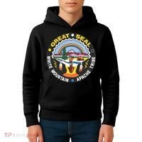 Great Seal Of The White Mountain Kids Hoodie thumb 4
