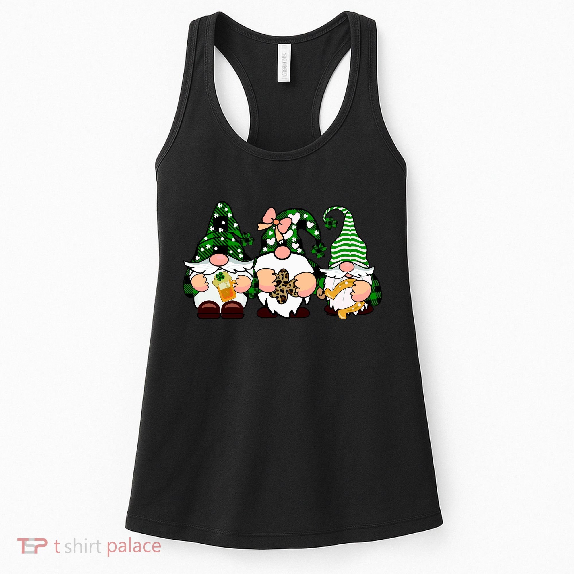 Gnomes St Patrick's Day Women's Tank Top