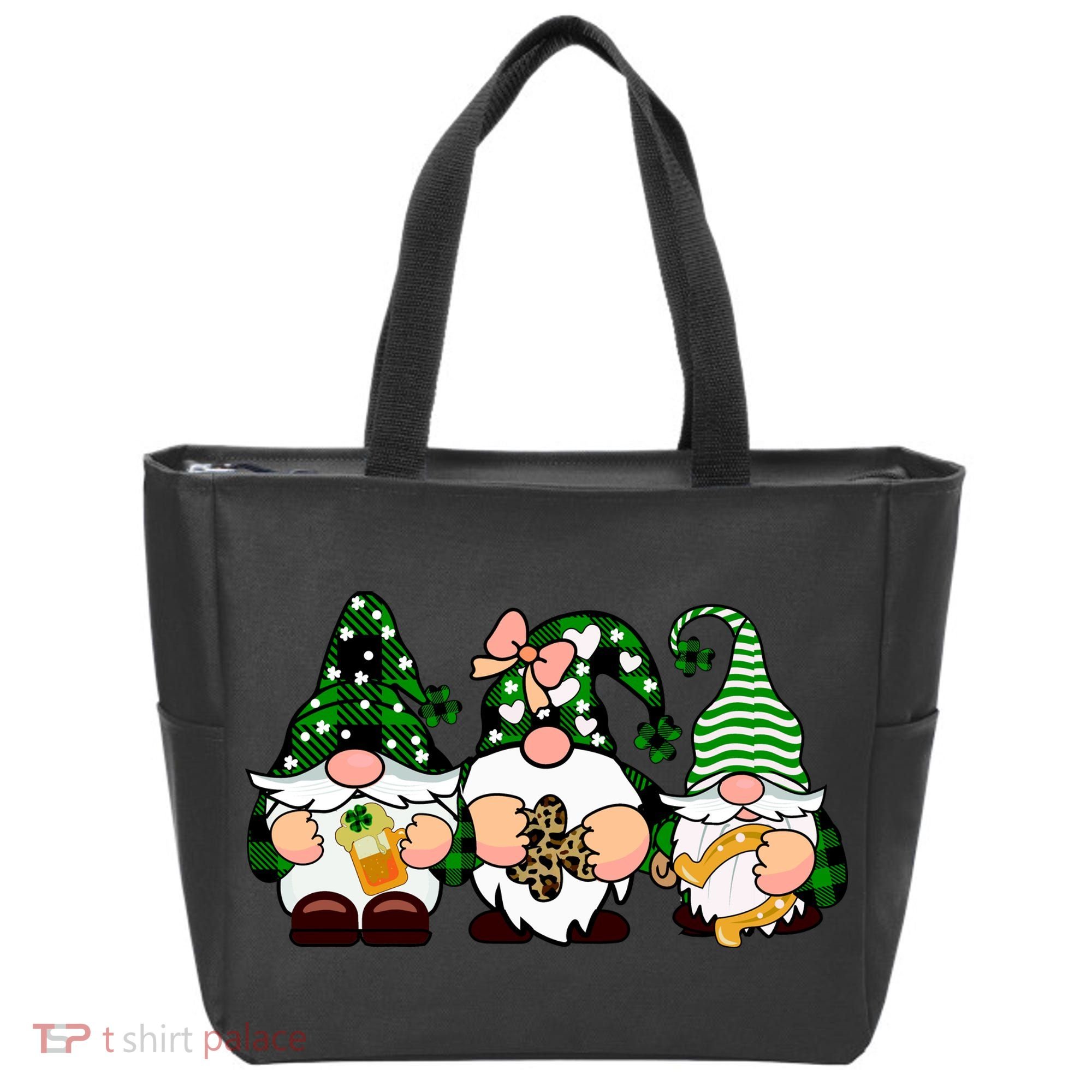 Gnomes St Patrick's Day Tote Bag