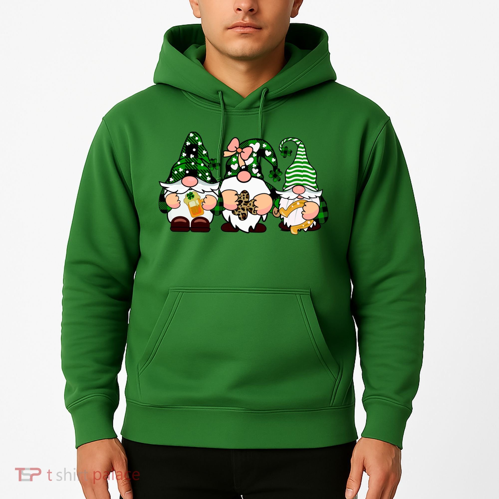 Gnomes St Patrick's Day Hoodie
