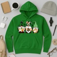 Gnomes St Patrick's Day Hoodie thumb 3
