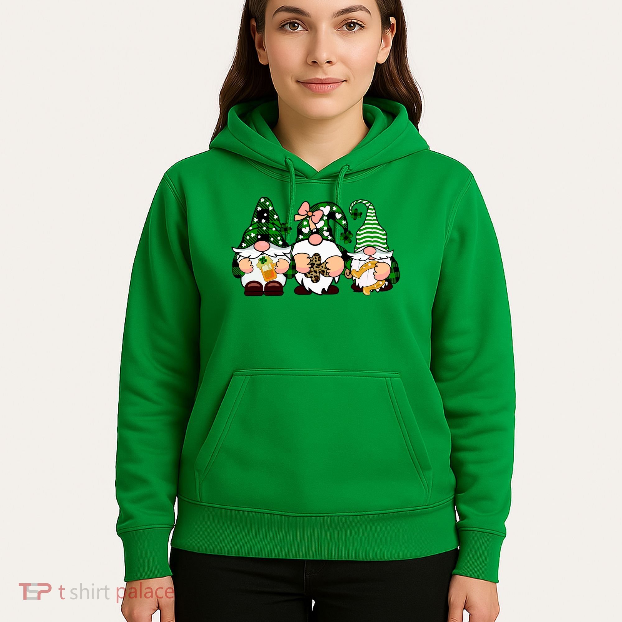 Gnomes St Patrick's Day Hoodie
