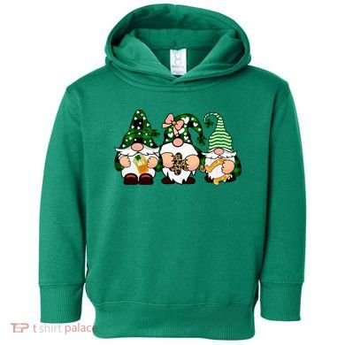 Gnomes St Patrick's Day Toddler Hoodie