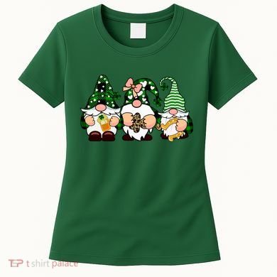 Gnomes St Patrick's Day Women's T-Shirt