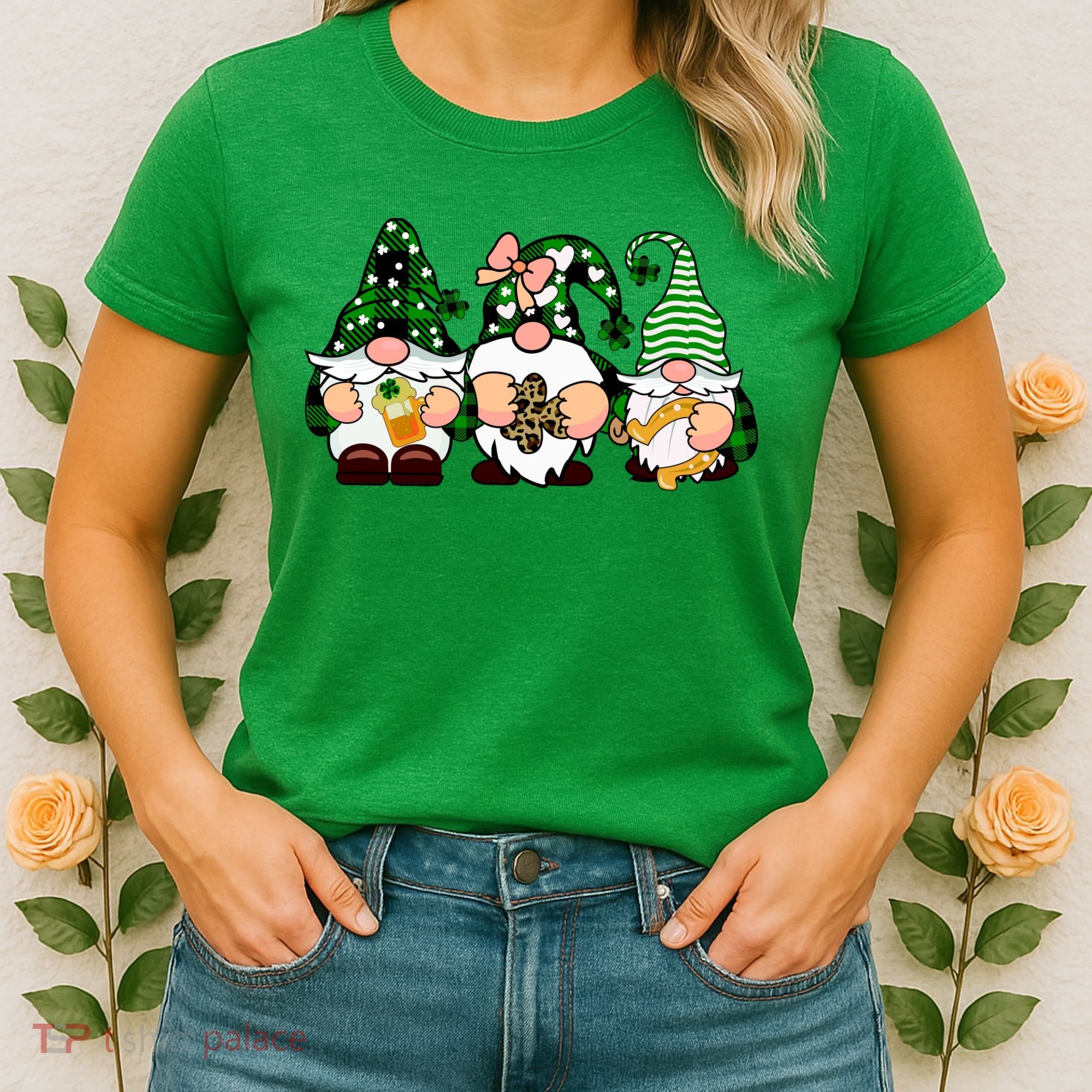 Gnomes St Patrick's Day Women's T-Shirt