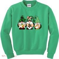 Gnomes St Patrick's Day Kids Sweatshirt thumb 0